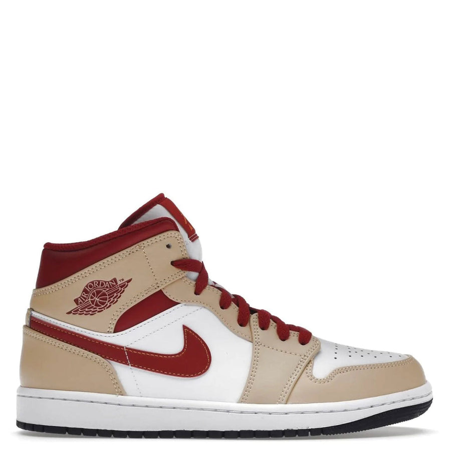 Air Jordan 1 Mid 'Light Cardinal Curry'