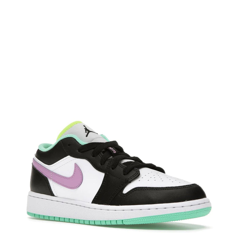 Jordan 1 Low 'Green Glow Violet Shock'
