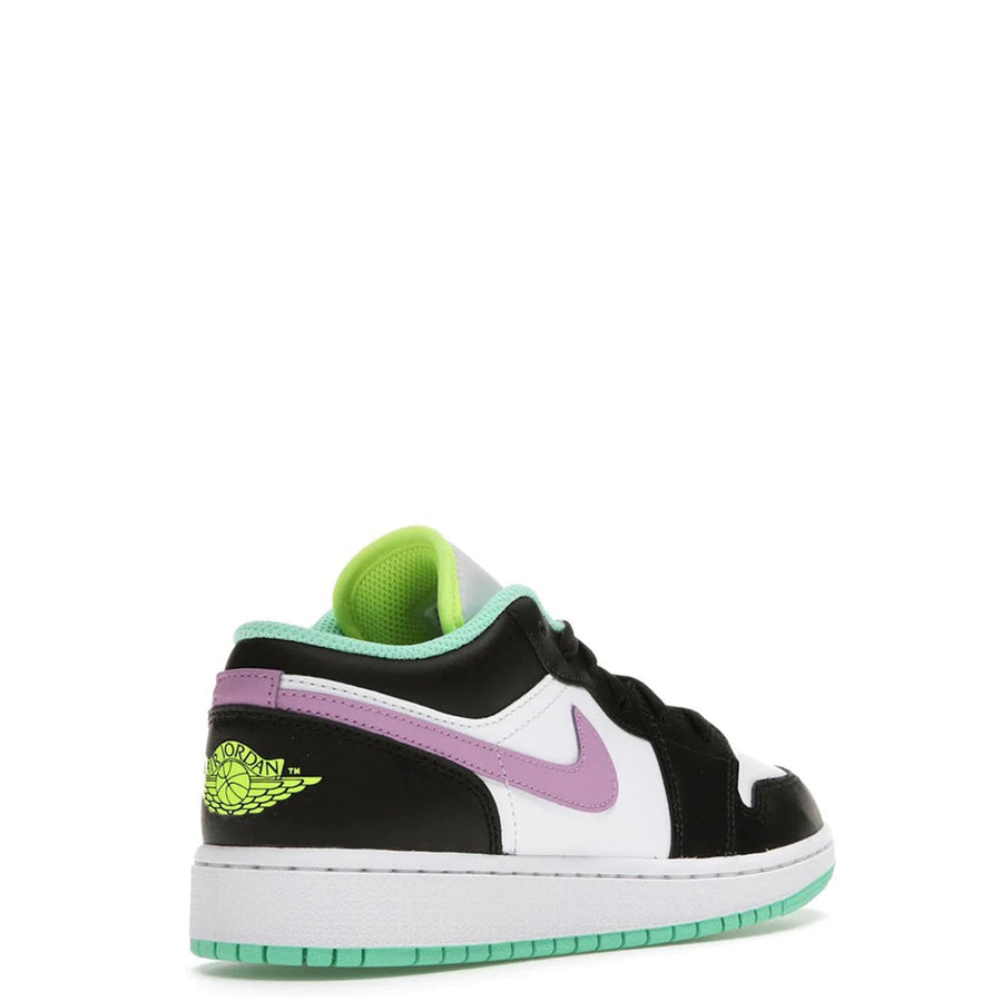 Jordan 1 Low 'Green Glow Violet Shock'
