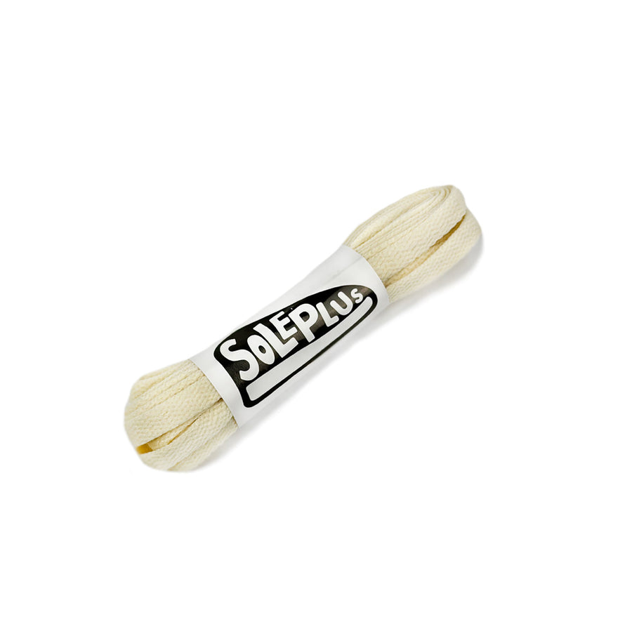 Cream skosnören